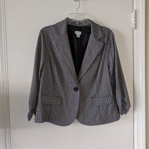 Jaclyn Smith polyester blazer